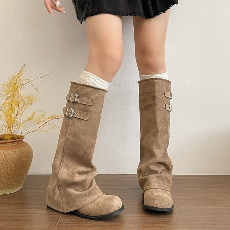 Kozaki do kolan w koreańskim s – Knee High Boots Women recenzja i cena